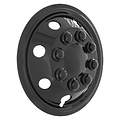 AutoStyle AutoStyle 4-Delige Wieldoppenset Utah 16-inch glanzend zwart (extra bol)