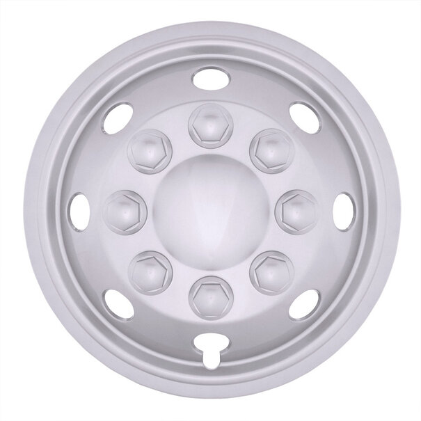 AutoStyle 4-Delige Wieldoppenset Utah 16-inch zilver (extra bol)