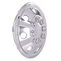 AutoStyle AutoStyle 4-Delige Wieldoppenset Utah 14-inch chroom (extra bol)