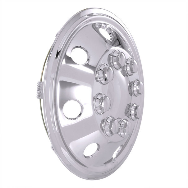 AutoStyle AutoStyle 4-Delige Wieldoppenset Utah 14-inch chroom (extra bol)