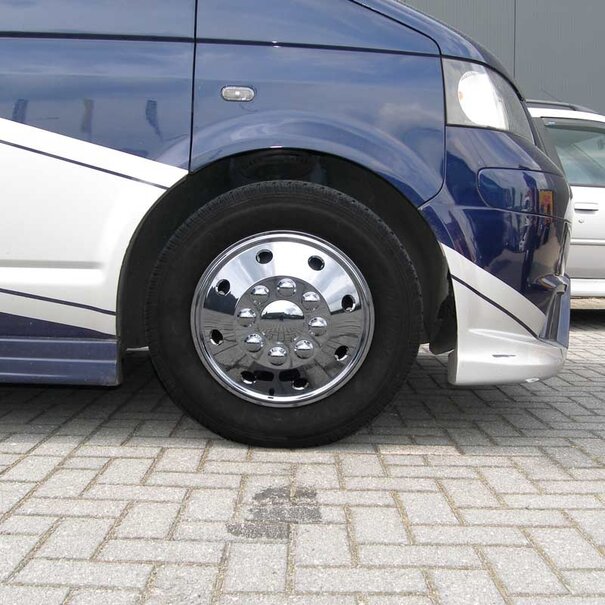 AutoStyle AutoStyle 4-Delige Wieldoppenset Utah 14-inch chroom (extra bol)
