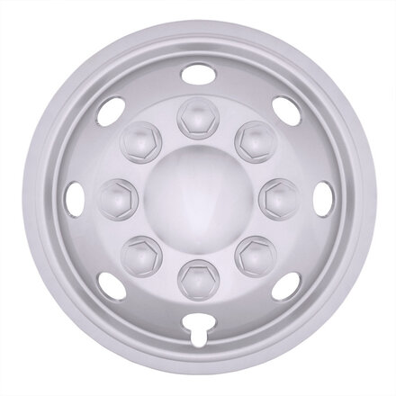 AutoStyle 4-Delige Wieldoppenset Utah 14-inch zilver (extra bol)