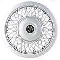 AutoStyle AutoStyle 4-Delige Wieldoppenset Classic 15-inch zilver