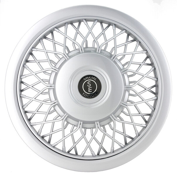 AutoStyle AutoStyle 4-Delige Wieldoppenset Classic 15-inch zilver