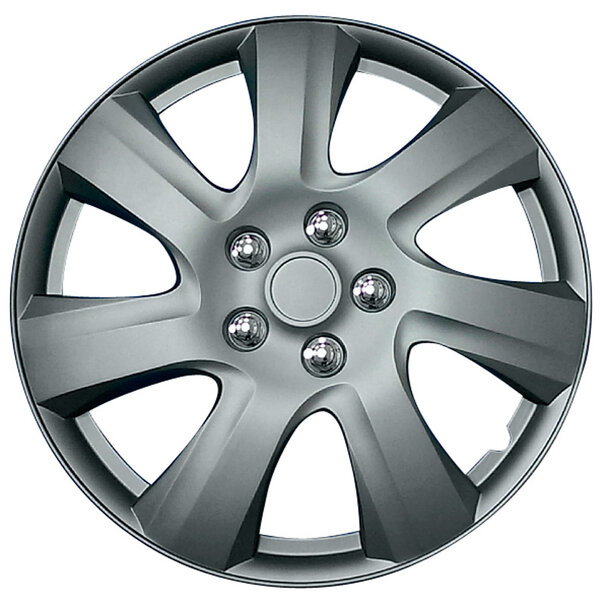 AutoStyle AutoStyle 4-Delige Wieldoppenset Carolina 17-inch matt-gunmetal