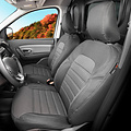 otoM otoM Original Design Stoffen Stoelhoezenset 1+1 passend voor Volkswagen Caddy IV Box 2015-2020 (Trendline)