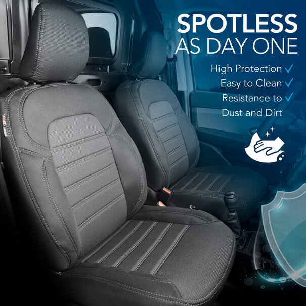 otoM otoM Original Design Stoffen Stoelhoezenset 1+1 passend voor Mercedes Sprinter 2018- (Comfortline)