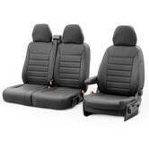 otoM New York Design Kunstleder Stoelhoezenset 2+1 passend voor Mercedes Vito 2003-2014 (geen armsteun op bank)