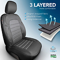 otoM otoM Original Design Stoffen Stoelhoezenset 1+1 passend voor Fiat Doblo 2010-/Opel Combo 2012-2018