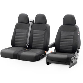 otoM Original Design Stoffen Stoelhoezenset 2+1 Fiat Doblo 2010-/Opel Combo 2012-2018