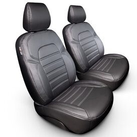 otoM New York Design Kunstleder Stoelhoezenset 1+1 passend voor Citroën Jumper/Peugeot Boxer/Fiat Ducato 2006-
