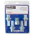 H&R H&R Wielslotenset M12x1.50 konisch - 4 slotmoeren incl. adapter