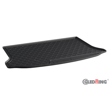 Gledring Rubbasol (Rubber) Kofferbakmat Volvo V40 2012- (excl. D2/D3/D4 Euro6 2018-) (Lage laadvloer)