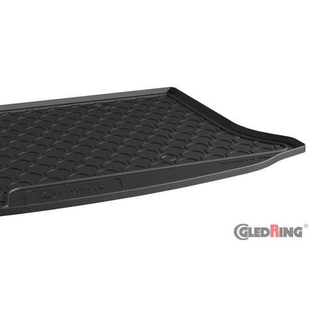 Gledring Gledring Rubbasol (Rubber) Kofferbakmat Volvo V40 2012- (excl. D2/D3/D4 Euro6 2018-) (Lage laadvloer)