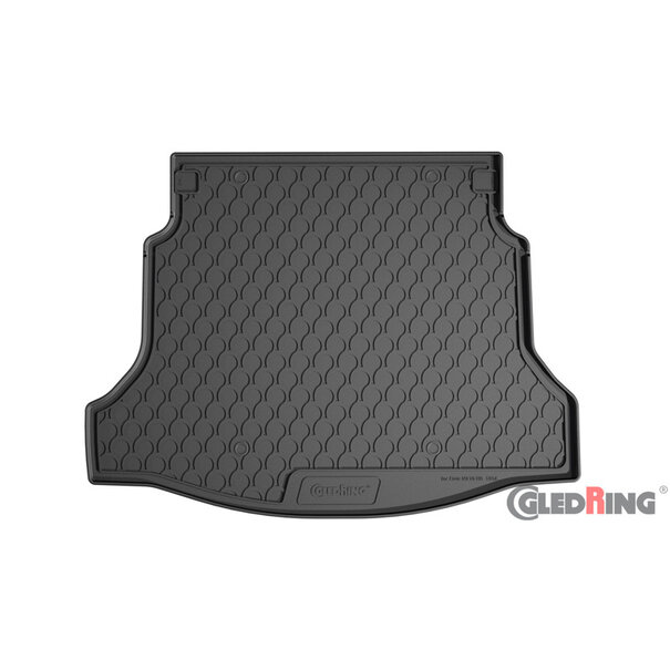 Gledring Gledring Rubbasol (Rubber) Kofferbakmat passend voor Honda Civic X HB 5-deurs 2017-2022 (Lage laadvloer)