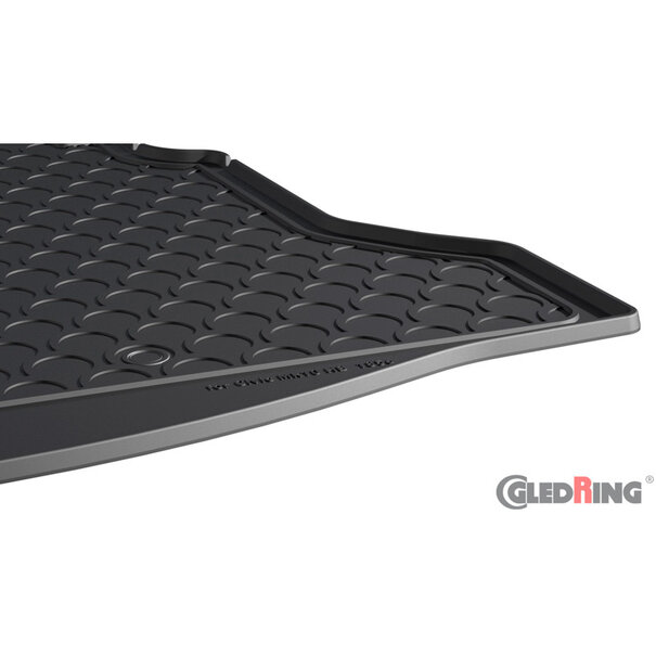 Gledring Gledring Rubbasol (Rubber) Kofferbakmat passend voor Honda Civic X HB 5-deurs 2017-2022 (Lage laadvloer)