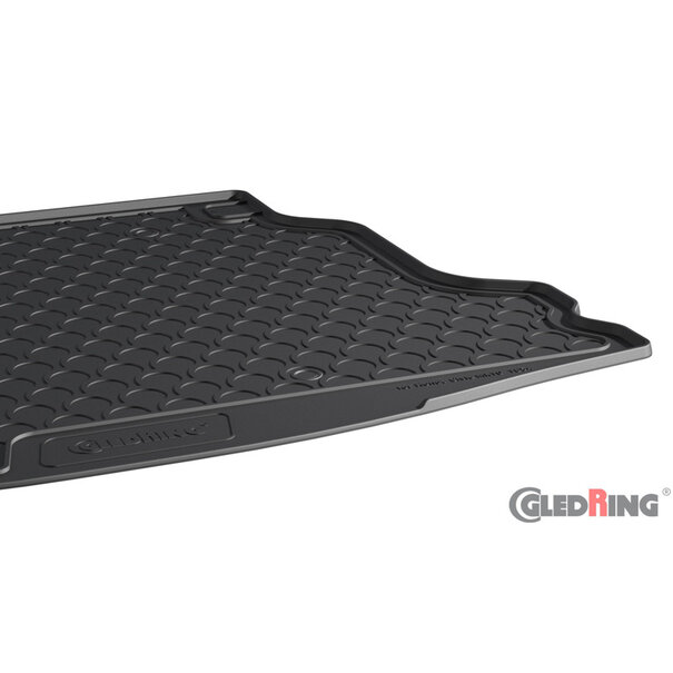Gledring Gledring Rubbasol (Rubber) Kofferbakmat passend voor Honda Civic X HB 5-deurs 2017-2022 (met reservewiel)