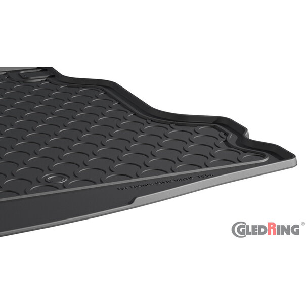 Gledring Gledring Rubbasol (Rubber) Kofferbakmat passend voor Honda Civic X HB 5-deurs 2017-2022 (met reservewiel)