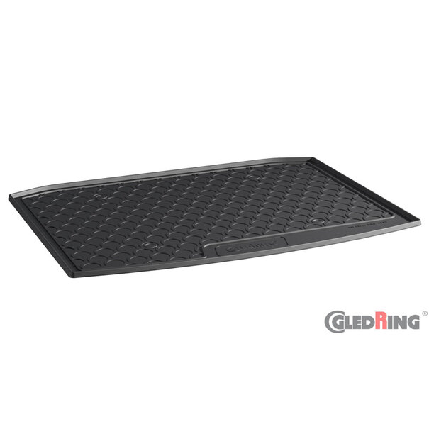 Gledring Rubbasol (Rubber) Kofferbakmat passend voor Seat Ateca 2016- (Lage laadvloer)