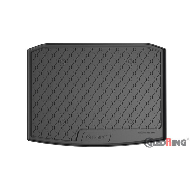 Gledring Gledring Rubbasol (Rubber) Kofferbakmat passend voor Seat Ateca 2016- (Lage laadvloer)