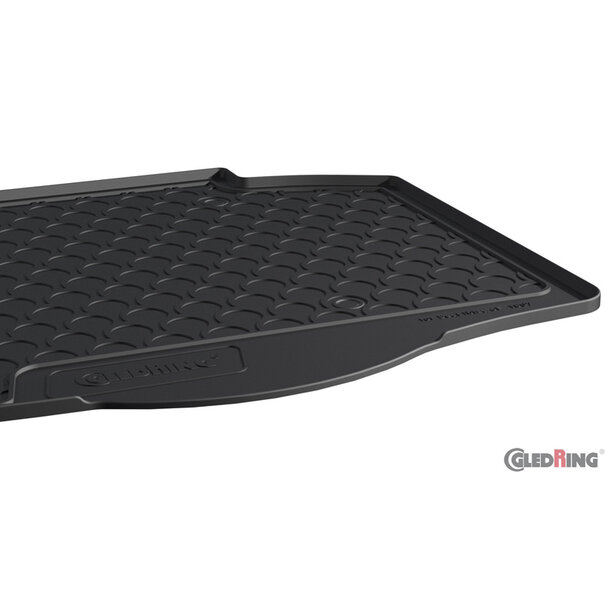 Gledring Gledring Rubbasol (Rubber) Kofferbakmat Seat Ibiza 6F 5-deurs 2017- (Lage laadvloer / excl. Aardgas modellen)