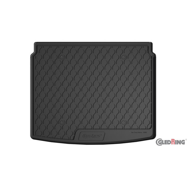 Gledring Gledring Rubbasol (Rubber) Kofferbakmat Seat Ateca 2016- (Hoge variabele laadvloer)
