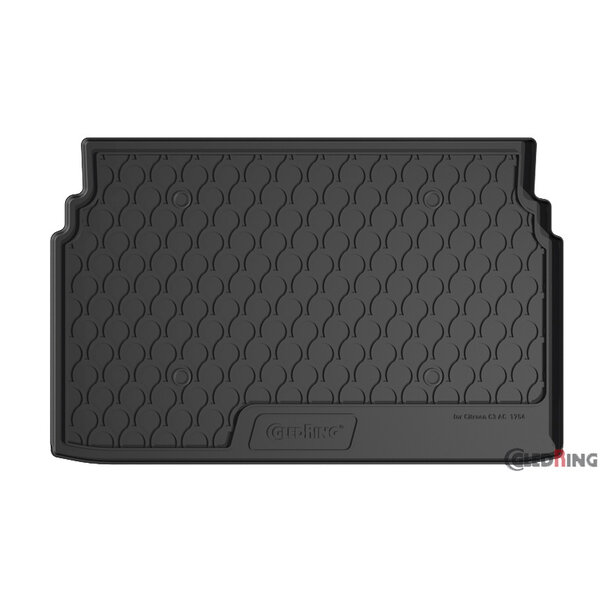 Gledring Gledring Rubbasol (Rubber) Kofferbakmat Citroën C3 Aircross 2017-2024 (Hoge laadvloer)