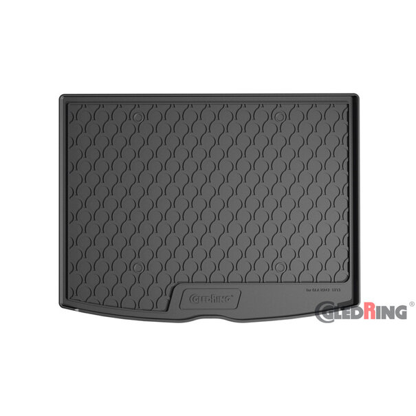 Gledring Gledring Rubbasol (Rubber) Kofferbakmat Mercedes GLA (H247) 2020- (Hoge variabele laadvloer)