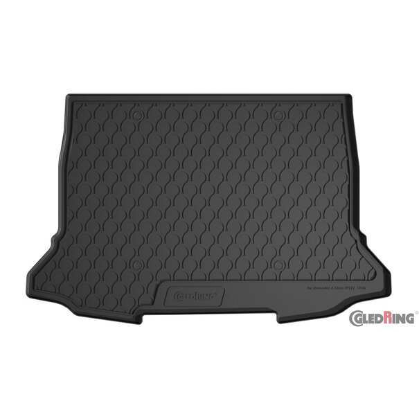Gledring Gledring Rubbasol (Rubber) Kofferbakmat Mercedes A-Klasse W177 5/2018- excl. Hybrid (Hoge laadvloer)