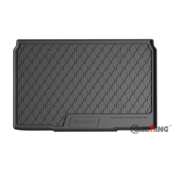 Gledring Gledring Rubbasol (Rubber) Kofferbakmat Opel Corsa F 2019- & Peugeot 208 II 2019- (excl. Electric)