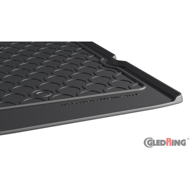 Gledring Gledring Rubbasol (Rubber) Kofferbakmat Peugeot 2008 II 2020- (Hoge variabele laadvloer)