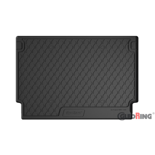 Gledring Gledring Rubbasol (Rubber) Kofferbakmat passend voor Peugeot 5008 (5 & 7 Personen) 2009-2016