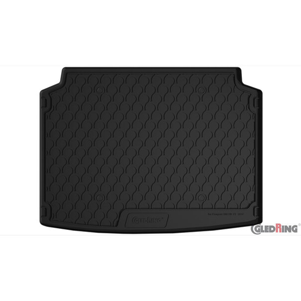Gledring Gledring Rubbasol (Rubber) Kofferbakmat Peugeot 308 HB 5-deurs 2013-2021