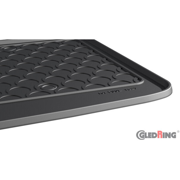 Gledring Gledring Rubbasol (Rubber) Kofferbakmat Fiat 500L Facelift 2017- (Lage laadvloer)