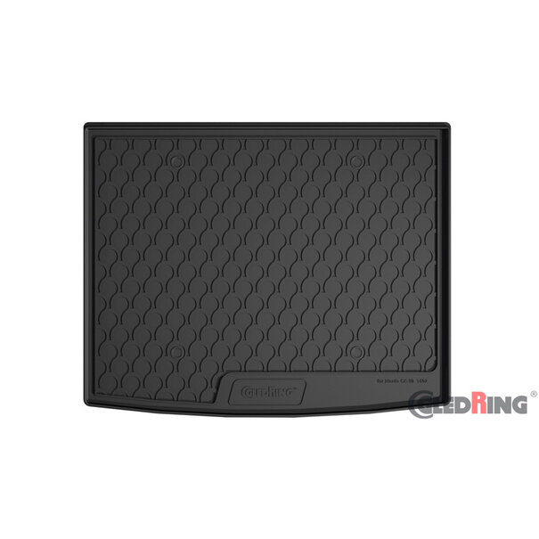 Gledring Gledring Rubbasol (Rubber) Kofferbakmat Mazda CX-30 9/2019- (Lage laadvloer)