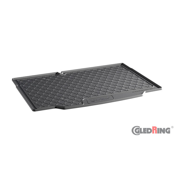 Gledring Gledring Rubbasol (Rubber) Kofferbakmat Renault Clio E HB 5-deurs 2019- (Lage laadvloer)