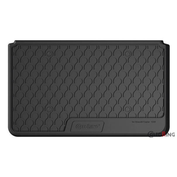 Gledring Gledring Rubbasol (Rubber) Kofferbakmat Renault Captur 2013-2019 (Hoge laadvloer)