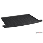 Gledring Rubbasol (Rubber) Kofferbakmat Renault Clio IV Grandtour 2013- (Hoge laadvloer)