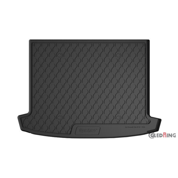 Gledring Gledring Rubbasol (Rubber) Kofferbakmat Renault Clio IV Grandtour 2013- (Hoge laadvloer)
