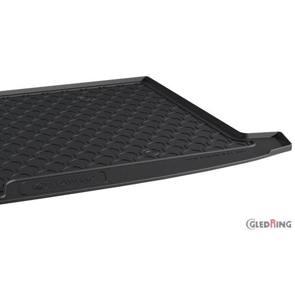 Gledring Gledring Rubbasol (Rubber) Kofferbakmat Renault Clio IV Grandtour 2013- (Hoge laadvloer)