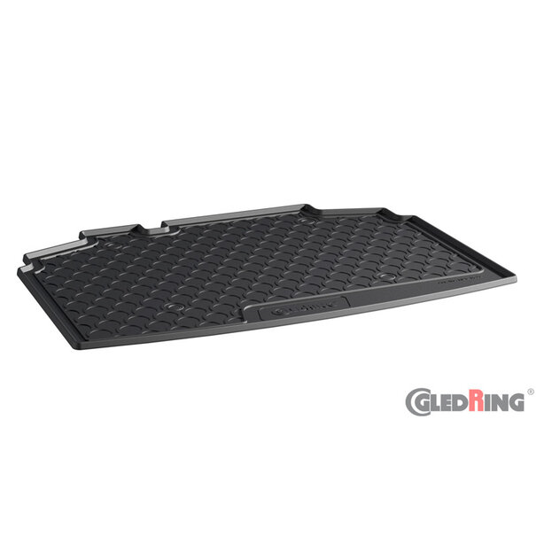 Gledring Gledring Rubbasol (Rubber) Kofferbakmat Skoda Fabia IV HB 5-deurs 2021- (lage laadvloer)