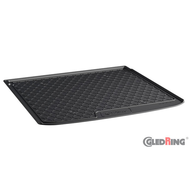 Gledring Rubbasol (Rubber) Kofferbakmat passend voor Skoda Enyaq iV 2020- (hoge laadvloer)