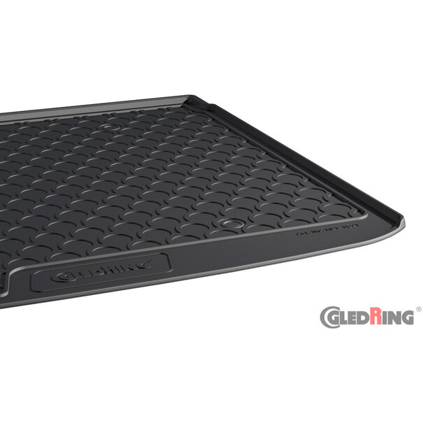 Gledring Gledring Rubbasol (Rubber) Kofferbakmat Skoda Enyaq iV 2020- (hoge laadvloer)