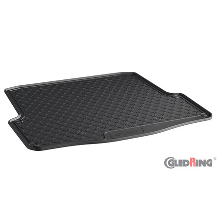 Gledring Rubbasol (Rubber) Kofferbakmat Skoda Octavia II Kombi 2004-2012 (Lage laadvloer)