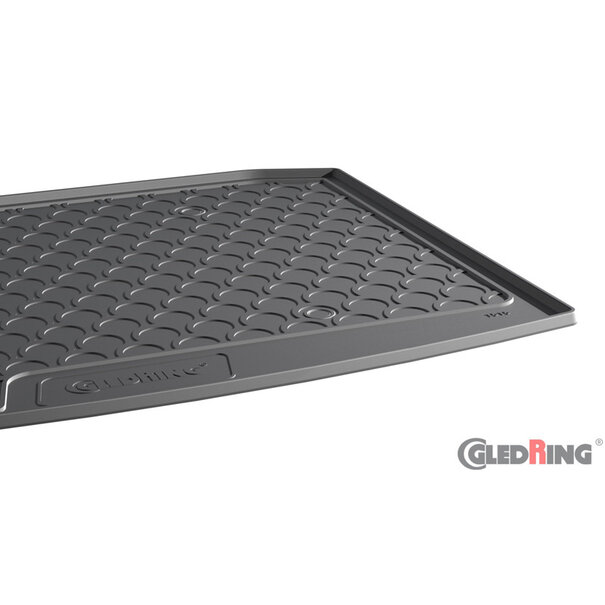 Gledring Gledring Rubbasol (Rubber) Kofferbakmat Skoda Karoq 2WD 7/2017- (Lage laadvloer)
