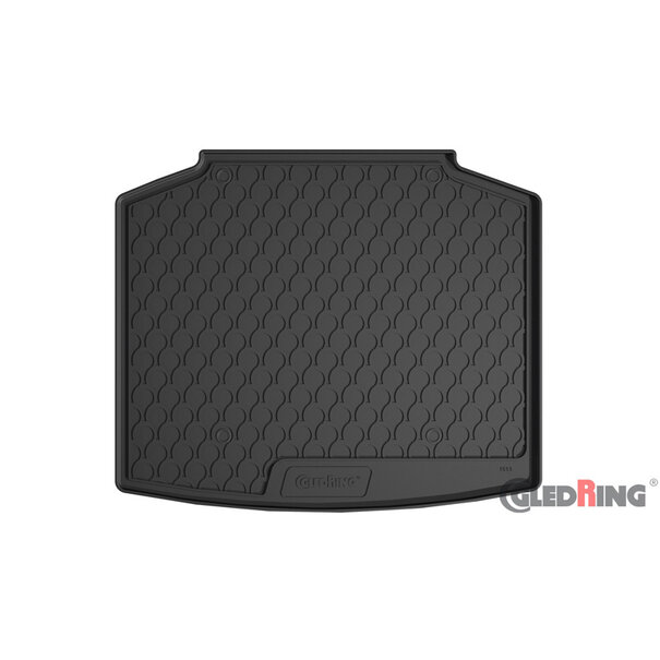 Gledring Gledring Rubbasol (Rubber) Kofferbakmat Skoda Scala HB 5-deurs 2019- (Lage laadvloer)