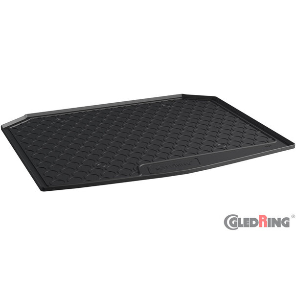Gledring Gledring Rubbasol (Rubber) Kofferbakmat Skoda Karoq 2WD/4WD 7/2017- (Lage variabele laadvloer)
