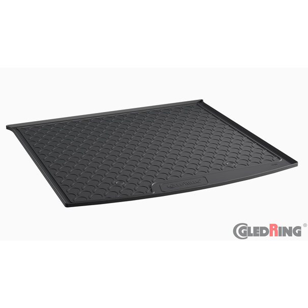 Gledring Gledring Rubbasol (Rubber) Kofferbakmat Skoda Kodiaq (5-Personen) 2017-2024 (Hoge variabele laadvloer met reservewiel)