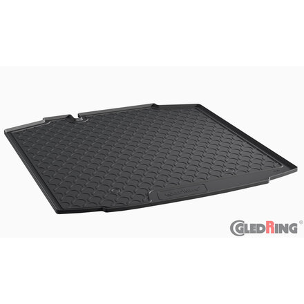 Gledring Rubbasol (Rubber) Kofferbakmat Seat Toledo & Skoda Rapid Sedan 2012- (Lage laadvloer)