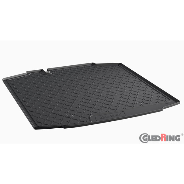 Gledring Gledring Rubbasol (Rubber) Kofferbakmat Seat Toledo & Skoda Rapid Sedan 2012- (Lage laadvloer)